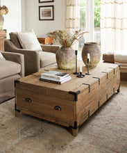 Load image into Gallery viewer, Geraldton Reclaimed Oak Trunk Coffee Table – REQUIRES ORDERING