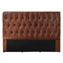 Load image into Gallery viewer, Hawker Chesterfield Leather Bedhead – 2 Colour Options