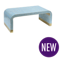 Load image into Gallery viewer, Azure Mother of Pearl Table