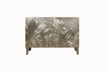 Load image into Gallery viewer, Silver Floral Cabinet