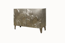 Load image into Gallery viewer, Silver Floral Cabinet