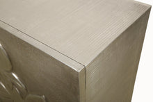 Load image into Gallery viewer, Silver Floral Cabinet