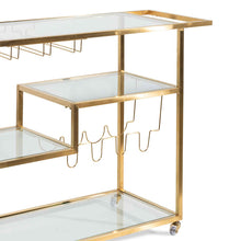 Load image into Gallery viewer, Denton Gold Bar Cart