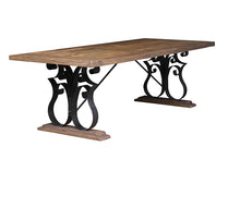 Load image into Gallery viewer, Kennedy Iron Leg Table – 2 Size Options