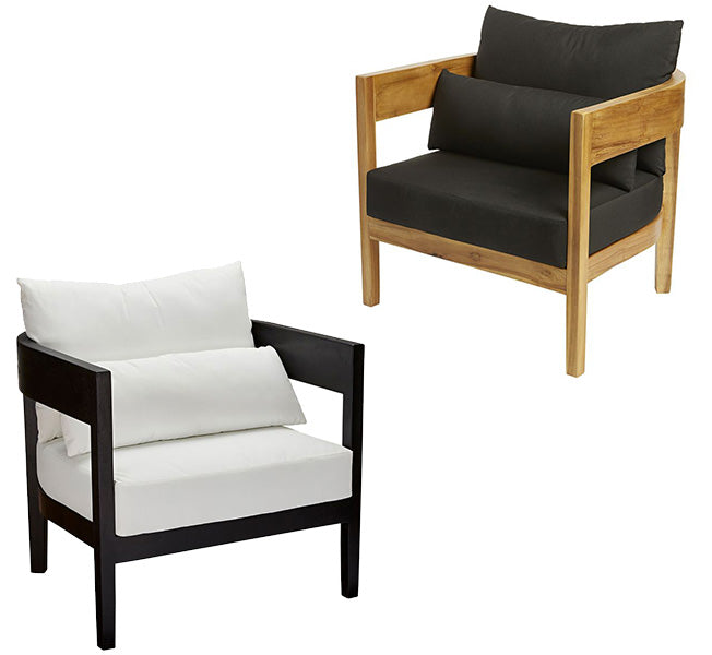 Knox Outdoor Teak Chair – 2 Colour Options