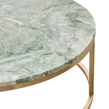 Load image into Gallery viewer, Lexie Marble Nesting Coffee Table – PINK OR GREEN MARBLE