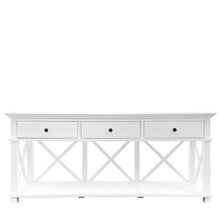 Load image into Gallery viewer, Virginia 3 Drawer Console – Black or White