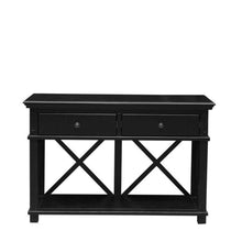 Load image into Gallery viewer, Virginia 2 Drawer Console – Black or White