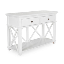 Load image into Gallery viewer, Virginia 2 Drawer Console – Black or White
