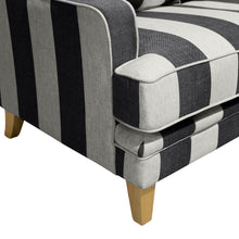 Load image into Gallery viewer, Wide Stripe 3 Seater Sofa – 3 Seater