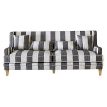 Load image into Gallery viewer, Wide Stripe 3 Seater Sofa – 3 Seater
