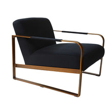 Load image into Gallery viewer, Gordon Brass Frame Chair