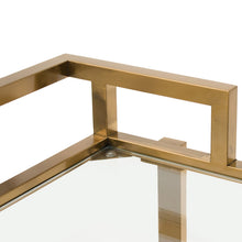 Load image into Gallery viewer, Lasso Glass Bar Cart