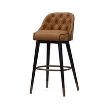Load image into Gallery viewer, Leather Cocktail Stool – 2 Colour Options