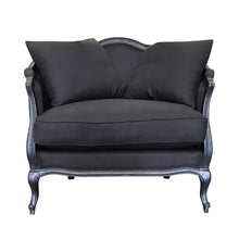 Load image into Gallery viewer, Brianna Armchair Black