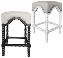 Load image into Gallery viewer, Heather Barstool – Black or White – BUY 2+ SAVE