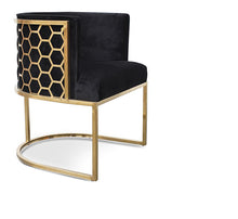 Load image into Gallery viewer, Judith Brushed Gold Chair