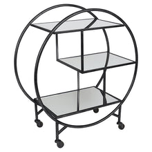Load image into Gallery viewer, Mirrored Shelf Bar Trolley – 2 Colour Options