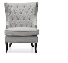 Load image into Gallery viewer, Menzie Wingback Armchair