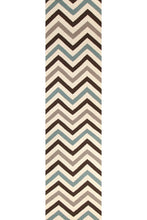 Load image into Gallery viewer, Triple Chevron Wool Kilim