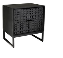 Load image into Gallery viewer, Prentice Black Bedside