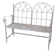Load image into Gallery viewer, Grey Garden Bench