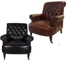 Load image into Gallery viewer, Sheffield Leather Chair – 2 Colour Options – BUY2+ SAVE