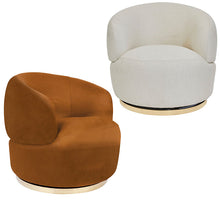 Load image into Gallery viewer, Southside Tub Swivel Chair – 2 Colour Options