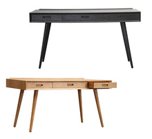 Load image into Gallery viewer, Oak Writing Desk – 2 Colour Options