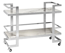Load image into Gallery viewer, Monaco Marble Bar Cart