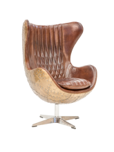 Load image into Gallery viewer, Leather Swivel Chair