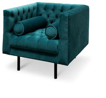 Load image into Gallery viewer, Portugal Armchair – Electric Blue