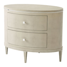 Load image into Gallery viewer, Theodore Alexander Eli Oval Nightstand – 2 Colour Options – DARKER COLOUR SOLD OUT