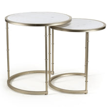 Load image into Gallery viewer, Marble Top Set of Tables