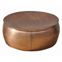 Load image into Gallery viewer, Yasmine Coffee Table – Brass or Bronze