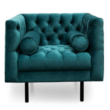 Load image into Gallery viewer, Portugal Armchair – Electric Blue