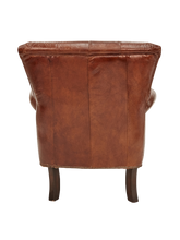 Load image into Gallery viewer, Diamond Button Cigar Chair