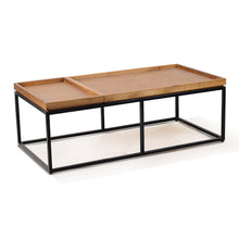 Load image into Gallery viewer, Tray Coffee Table – Teak or Black