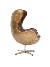 Load image into Gallery viewer, Leather Swivel Chair