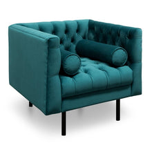 Load image into Gallery viewer, Portugal Armchair – Electric Blue