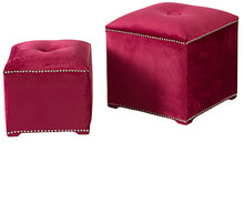 Load image into Gallery viewer, Bianca Foot Stool Set – LAST FEW
