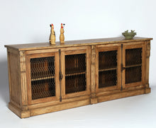 Load image into Gallery viewer, Rustic Wire Door Buffet
