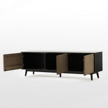 Load image into Gallery viewer, Terence Oak Black Sideboard/TV Unit