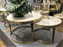Load image into Gallery viewer, Jensen Marble Tables Set of 2 – 2 Colour Options