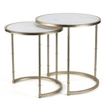 Load image into Gallery viewer, Marble Top Set of Tables