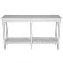 Load image into Gallery viewer, Long Rattan Console – 3 Colour Options WHITE ON SALE