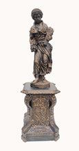 Load image into Gallery viewer, Set of Large Cast Iron Statues