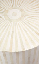Load image into Gallery viewer, Streeton Bone Inlay Side Table – 2 Colour Options
