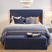 Load image into Gallery viewer, Brandon Slip Cover Bedhead wth Valance – 3 Colour Options