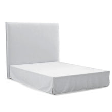 Load image into Gallery viewer, Brandon Slip Cover Bedhead wth Valance – 3 Colour Options